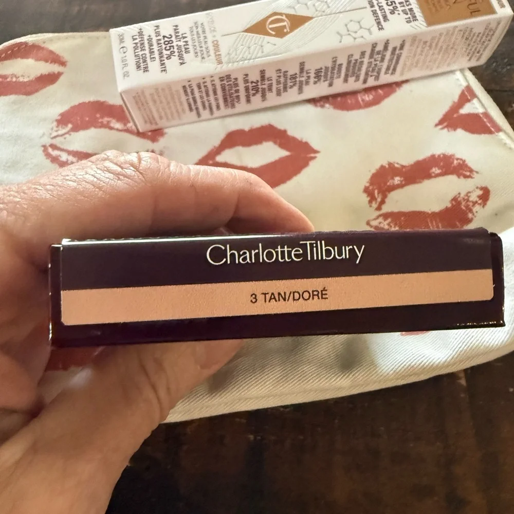 Charlotte Tilbury 3 Makeup Set with Bag